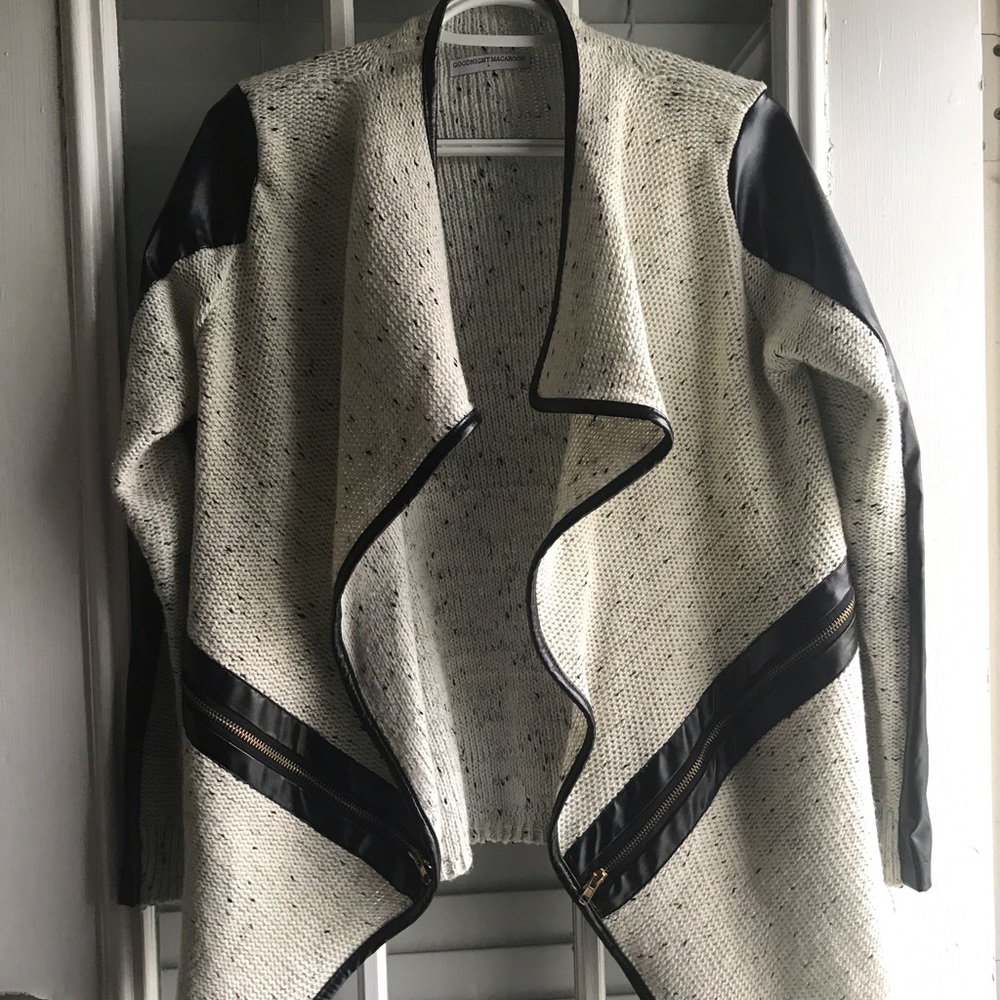 Goodnight Macaroon sweater jacket